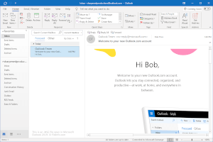 Microsoft Outlook 2019中的.msg文件的屏幕截图