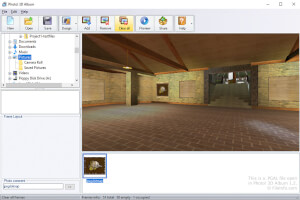 照片中.pgal文件的屏幕截图！ 3D相簿1.2
