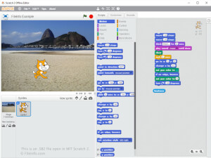 MIT Scratch 2中的.sb2文件的屏幕截图