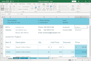 Microsoft Excel 2019中.xlsb文件的屏幕快照