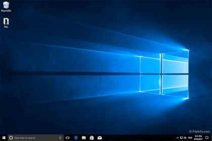 Microsoft Windows 10的屏幕快照